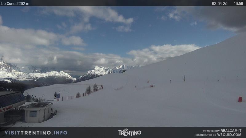 Webcam Moena - Alpe Lusia - Le Cune.