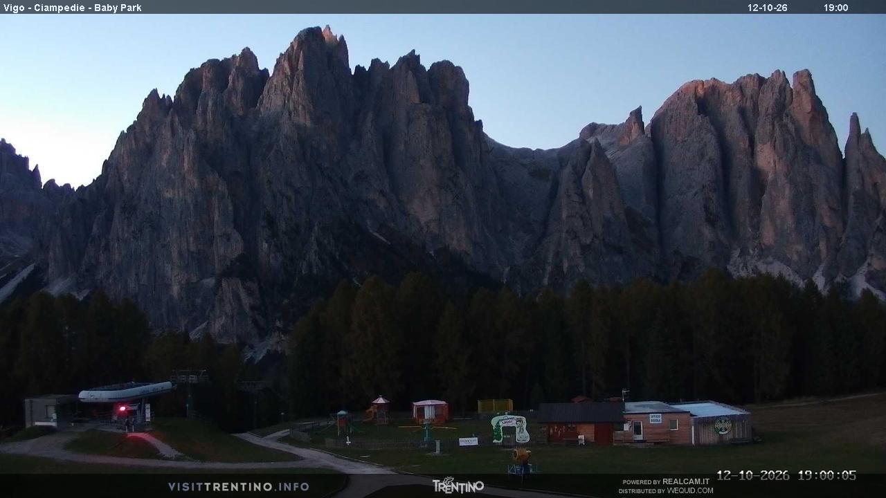 Webcam a Vigo di Fassa - Trentino