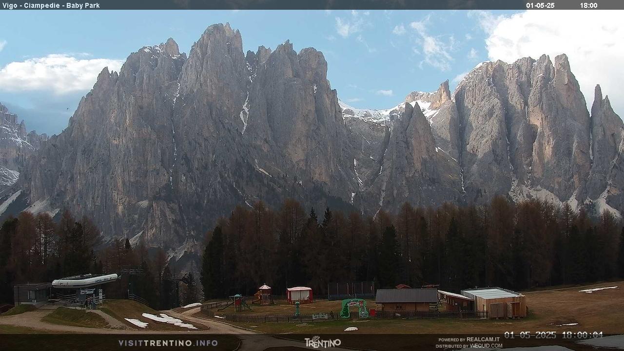 Webcam a Vigo di Fassa - Trentino - Dolomiti