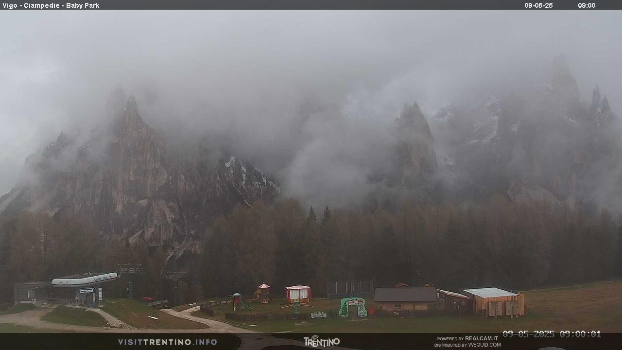 Webcam a Vigo di Fassa - Trentino - Dolomiti