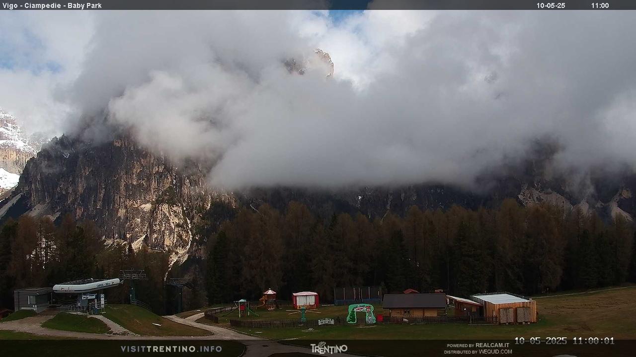 Webcam a Vigo di Fassa - Trentino