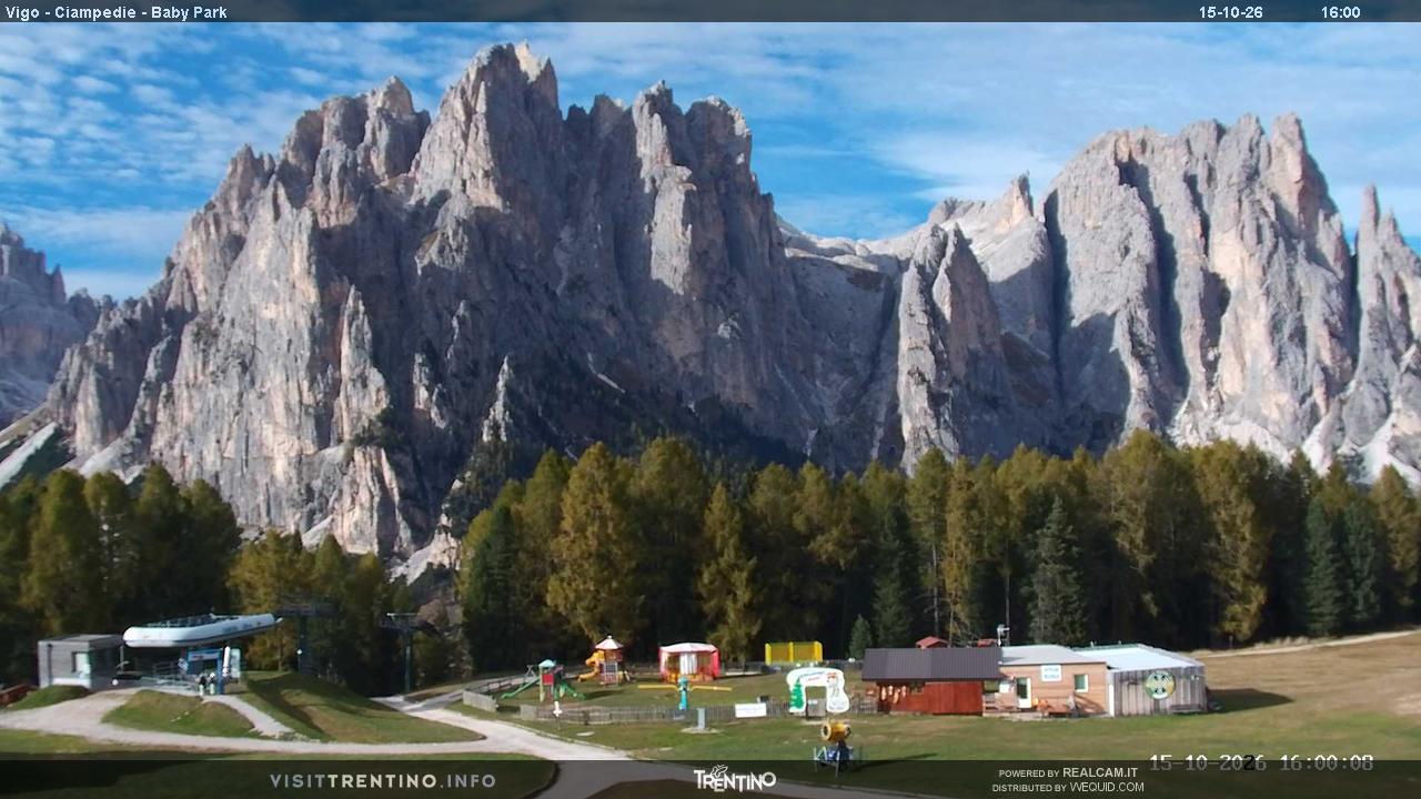 Webcam a Vigo di Fassa - Trentino