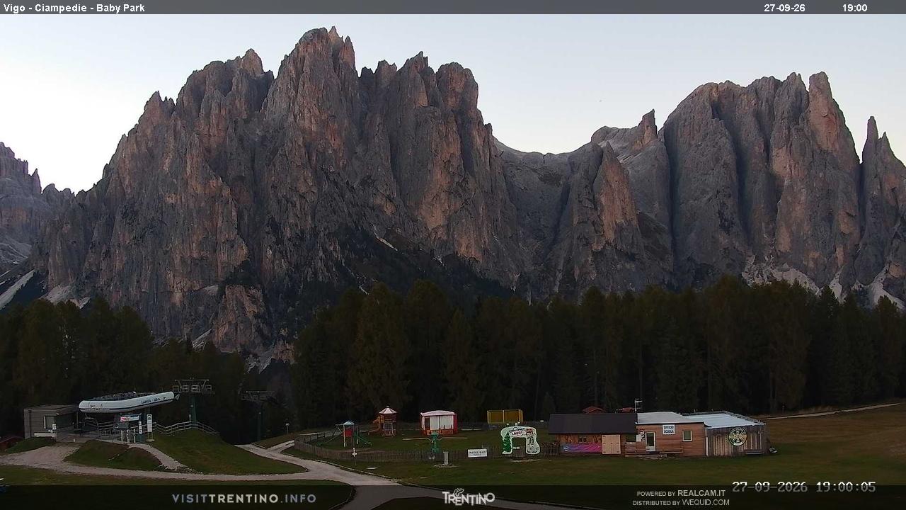 Webcam a Vigo di Fassa - Trentino