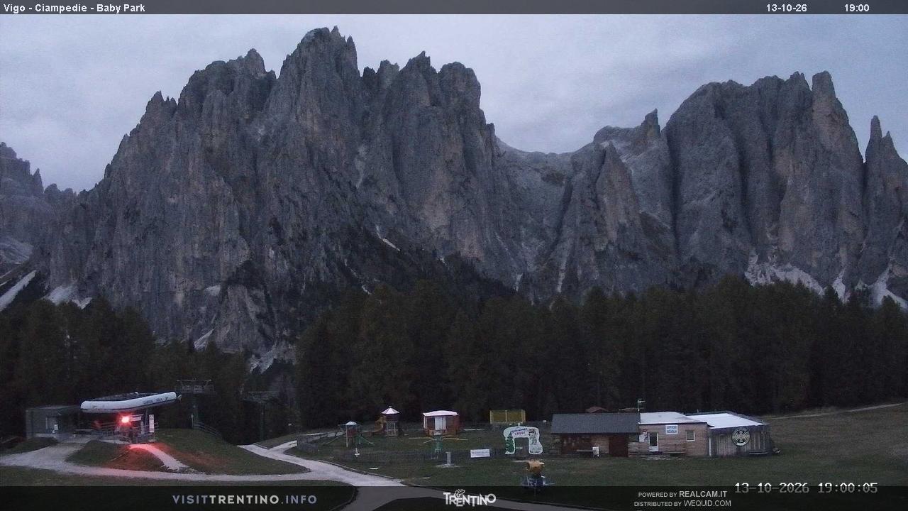 Webcam a Vigo di Fassa - Trentino