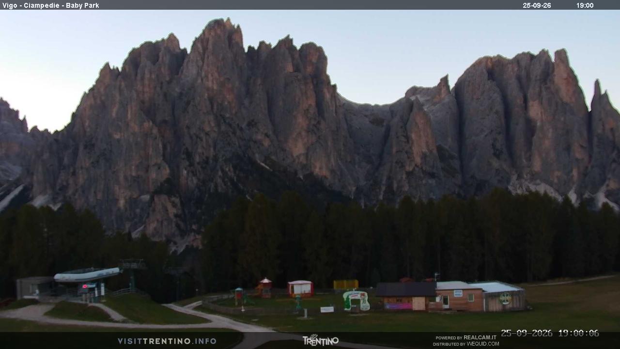 Webcam a Vigo di Fassa - Trentino