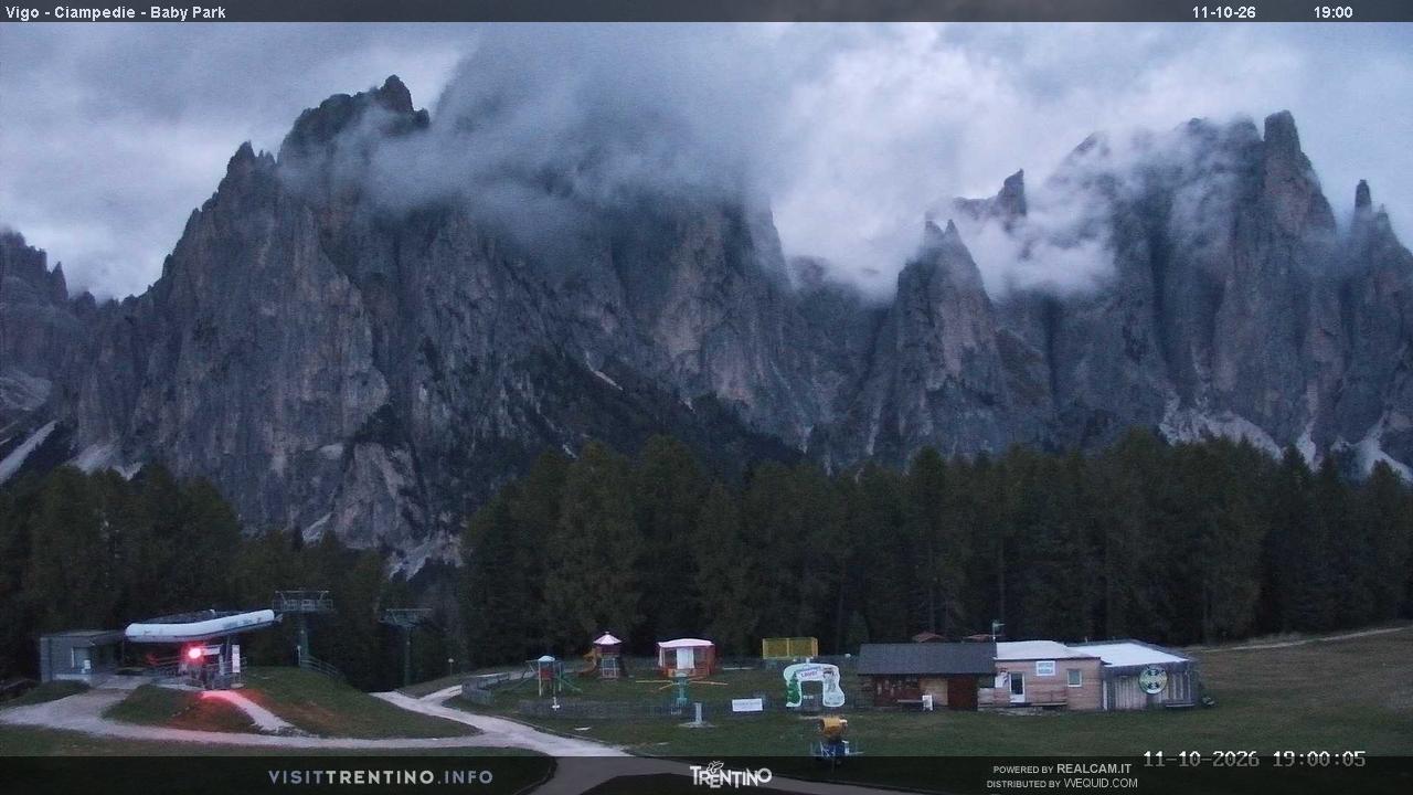 Webcam a Vigo di Fassa - Trentino