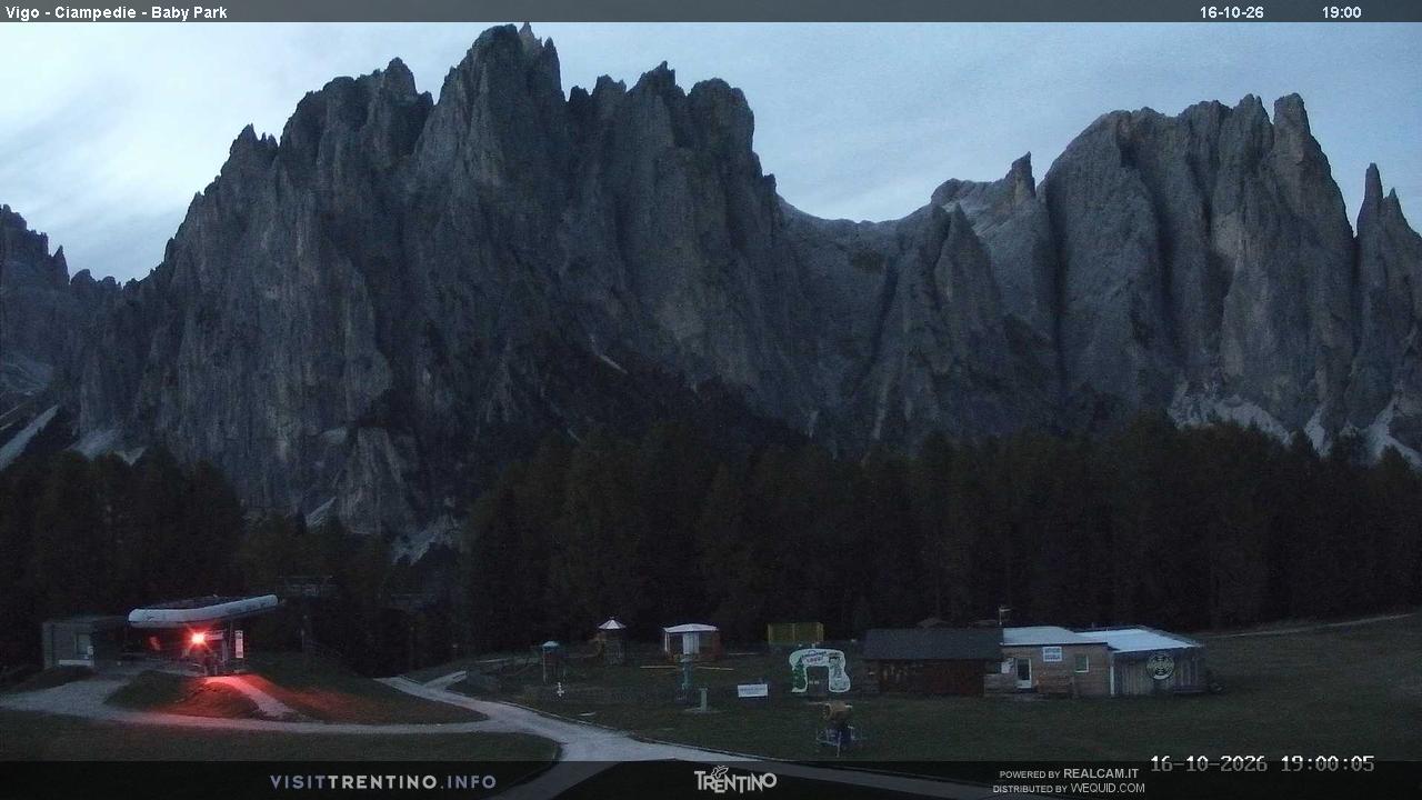 Webcam a Vigo di Fassa - Trentino