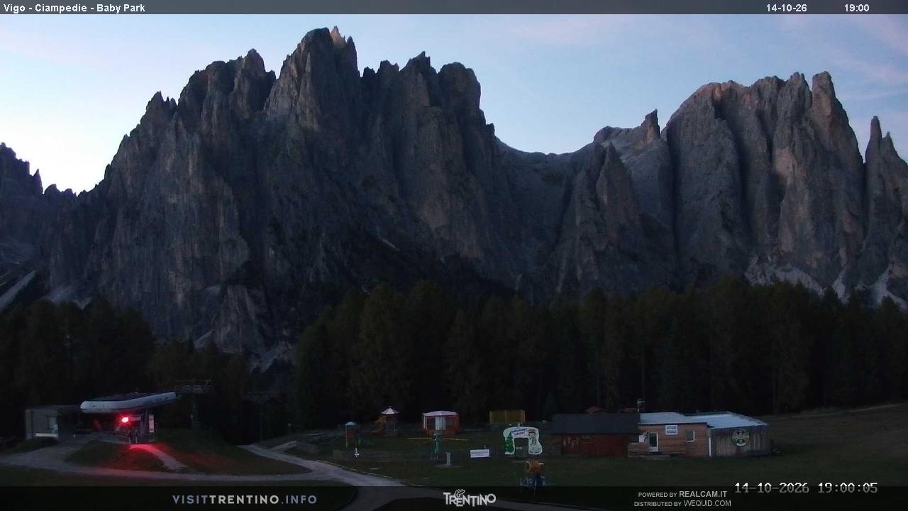 Webcam a Vigo di Fassa - Trentino