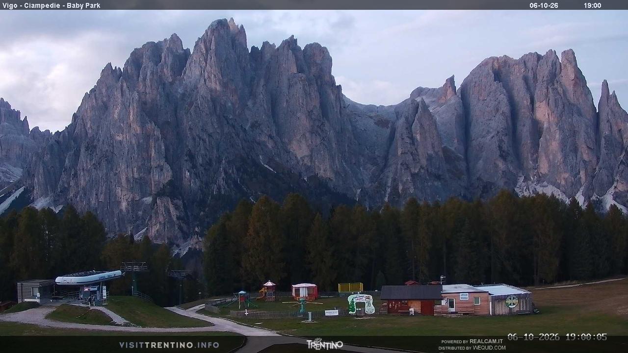 Webcam a Vigo di Fassa - Trentino