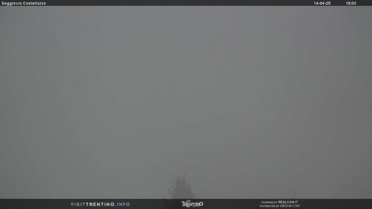 Webcam Seggiovia Castellazzo - Passo Rolle, Dolomiti Superski