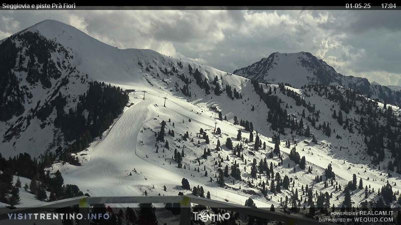 Webcam seggiovia e piste Pra Fiori