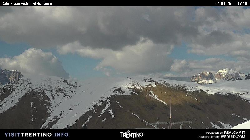 Webcam Pozza di Fassa - Buffaure - Rosengarten